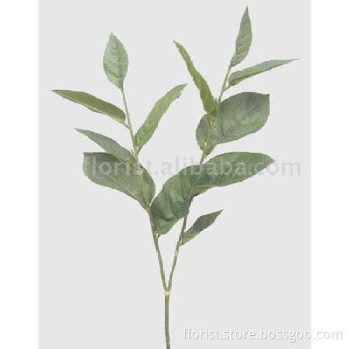 Green Lvs x 2 artificial flower